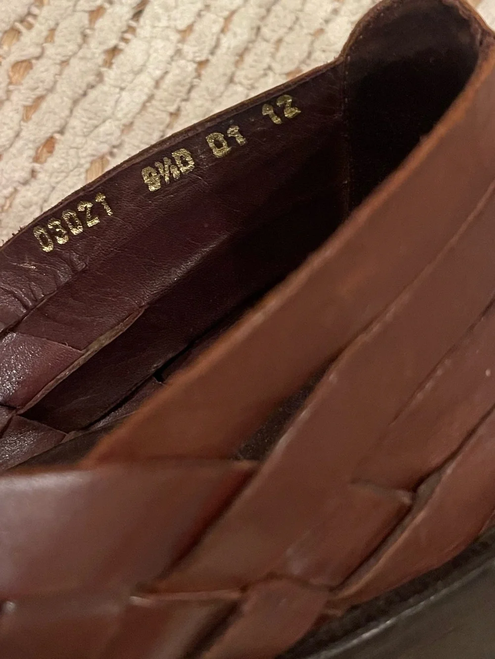 Cole Haan Bragano woven leather fisherman sandals